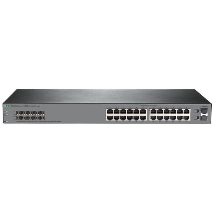 HPE JL381A: OfficeConnect 1920S 24G 2SFP 24 พอร์ต 10/100/1000 Mbps c/w 2 SFP Switch