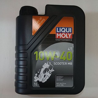 น้ำมันเครื่อง (LIQUI MOLY) 4T10w-40 1L(4100420208324)