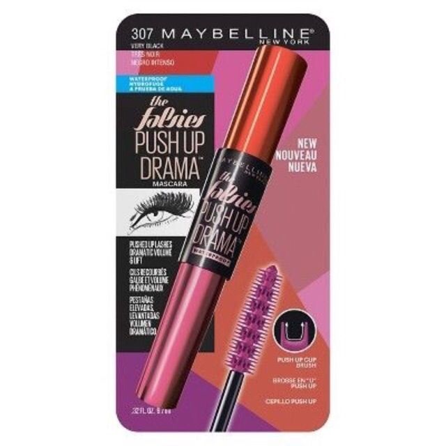 ของแท้✔ Maybelline Newyork the Falsies Push up Drama Mascara เมย์เบลลีน เดอะ ฟอล์สซี่ พุช อัพ มาสคาร