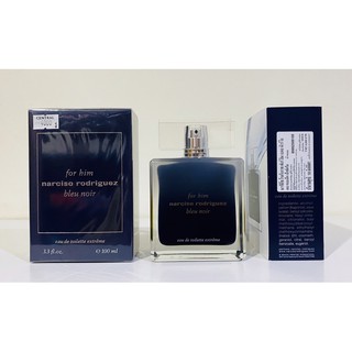 NARCISO RODRIGUEZ น้ำหอมสำหรับคุณผู้ชาย Narciso Rodriguez For Him Bleu Noir Extreme EDT 100 ml ซีล ป้ายห้าง