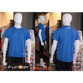 เสื้อแขนสั้นสำหรับปั่นจักรยาน/Funkier/RNJ-655/น้ำเงิน