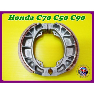 ผ้าเบรค​  ดรัมเบรค -  Honda​  C70 C50 C90 Brake Shoe