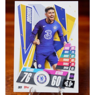 การ์ด​ Match Attax UEFA  2020/21 ชุด Base Card ทีมเชลซี (Chelsea FC)