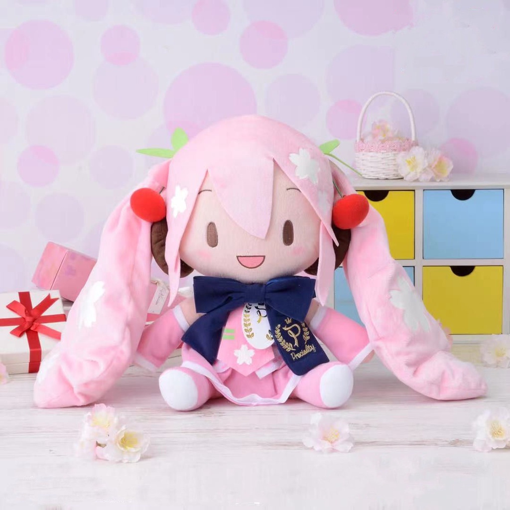 ¤SEGA Hatsune Miku fufu Snow Hatsune 2010 Plush Muppet หมอนพิมพ์ซ้ำ ...