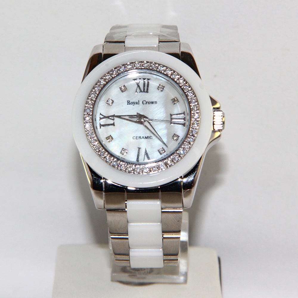 นาฬิกาข้อมือสุดหรู Royal Crown รุ่น 6412L ดีไซน์สวย