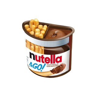 (พร้อมส่ง) Nutella &amp; Go ช็อคโกแล็ตนูเทลล่า พร้อมบิสกิตแท่ง ขนาด 48g