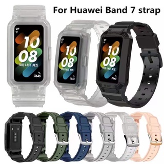 สายนาฬิกาข้อมือโลหะ แบบเปลี่ยน สําหรับ Huawei Band 7 Honor Band 7 Band Watch Fit Pro NFC