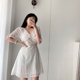 พร้อมส่งงง ⚡️⚡️ Lace Elly Dress🌪🌪