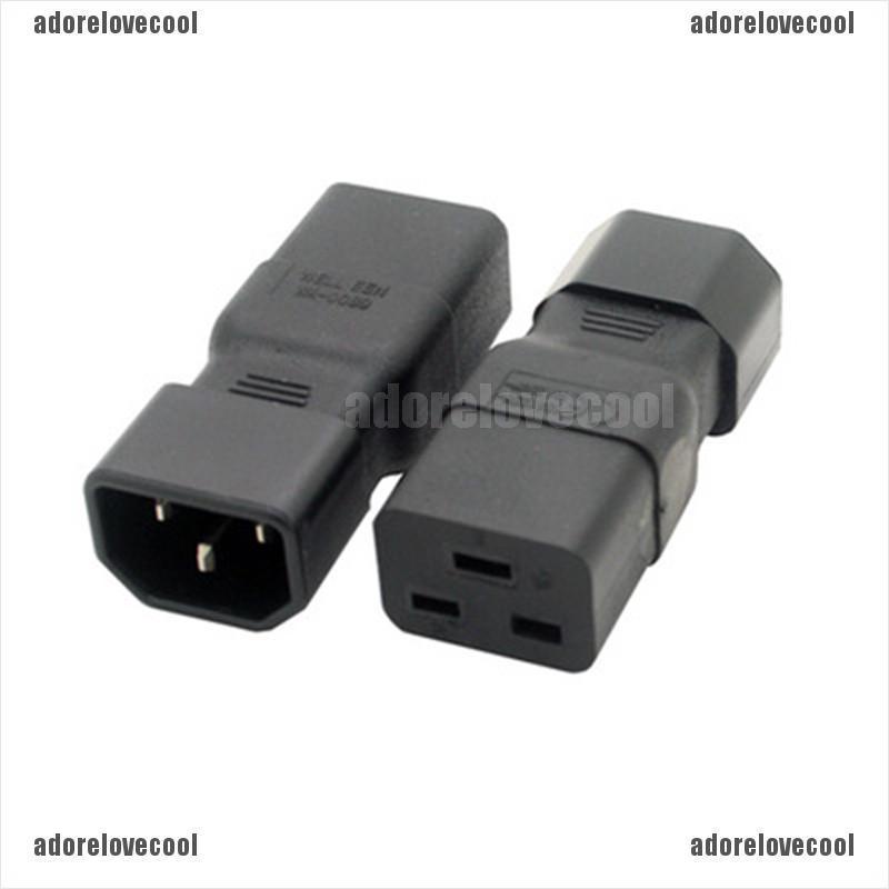 Adth อะแดปเตอร์เชื่อมต่อสายไฟ IEC320 Male C19 to Female C14 ราคา ถูกที่สุด ดีลบีเคเค รูปภาพหลัก