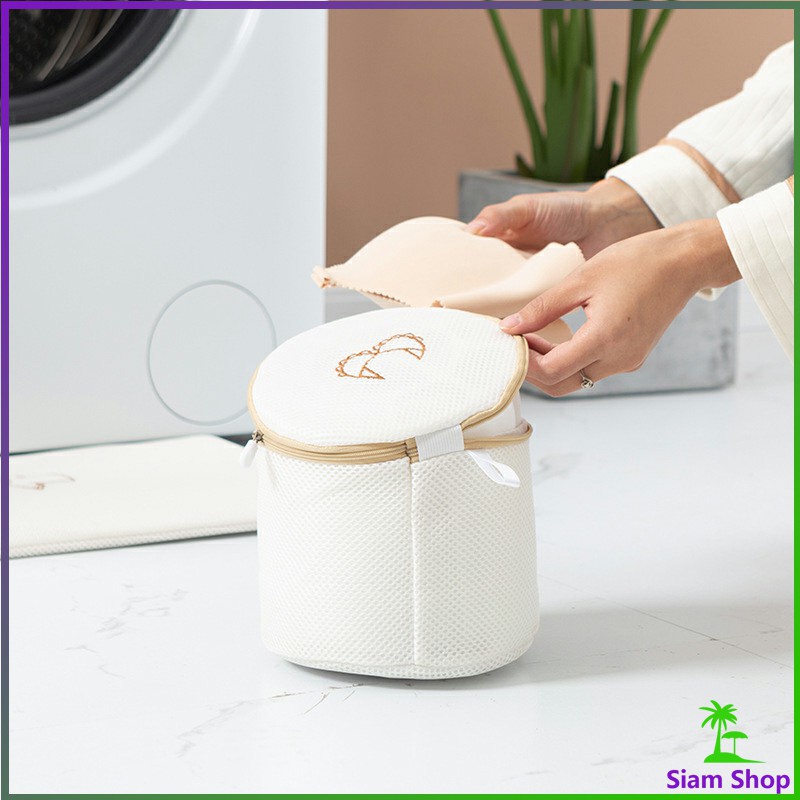 SIAM ถุงตาข่ายสำหรับซักผ้าในเครื่องซักผ้า Laundry bag - รูปที่ 7