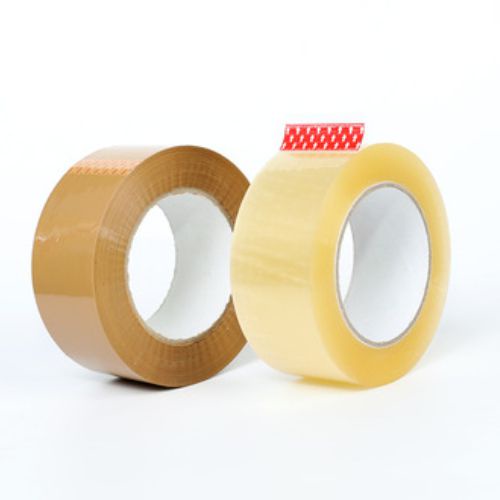 BROWN & CLEAR / WHITE DUCT TAPE INSULATION // ALL BRANDS // PACKING DUCT TAPE // PACKAGE DUCT TAPE