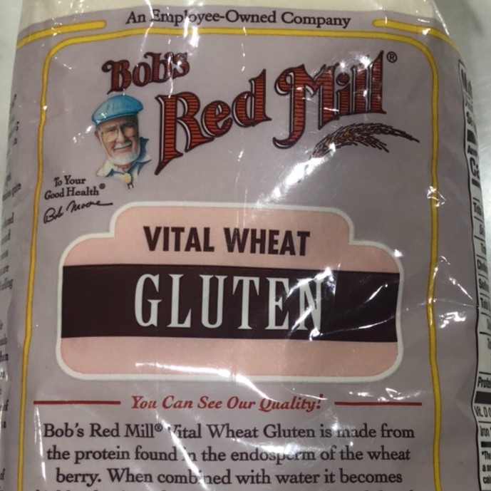 Bob's Red Mill, Vital Wheat Gluten, 22 oz (623 g) วีทกลูเต็น ขนมปังคีโต Keto แป้งคีโต