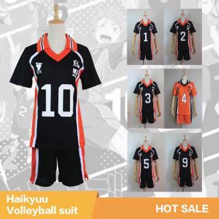 เสื้อยืดคอสเพลย์ haikyu hinata shoyo kageyama tobio 1 ชุด