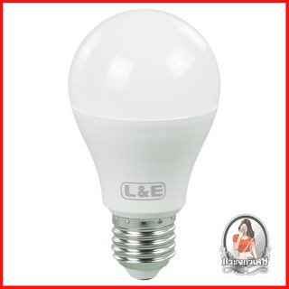 หลอดไฟ LED หลอดไฟ หลอด LED L&amp;E A60 10 วัตต์ DAYLIGHT E27 
 ขั้วหลอดทำจากโลหะที่มีคุณภาพ ไม่เป็นสนิม ไม่บิดง่าย
 ประหยัดไ