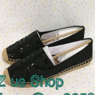 TORY BURCH ESPADRILLE/black us8.