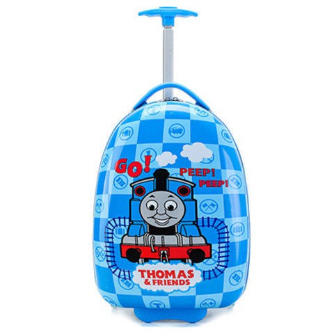 Thomas The Tank Engine & Friends Blue Travel School Children's Deluxe Trolley 