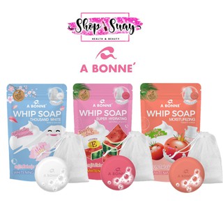 A Bonne Whip Soap เอ บอนเน่ สบู่น้ำหอมวิปโซปพร้อมตาข่าย 100 กรัม