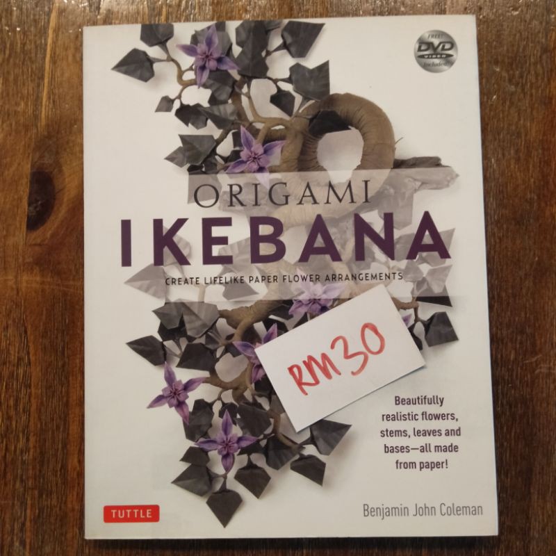 หนังสือ Origami Ikebana Books pagesarapaperart pagesaracraft