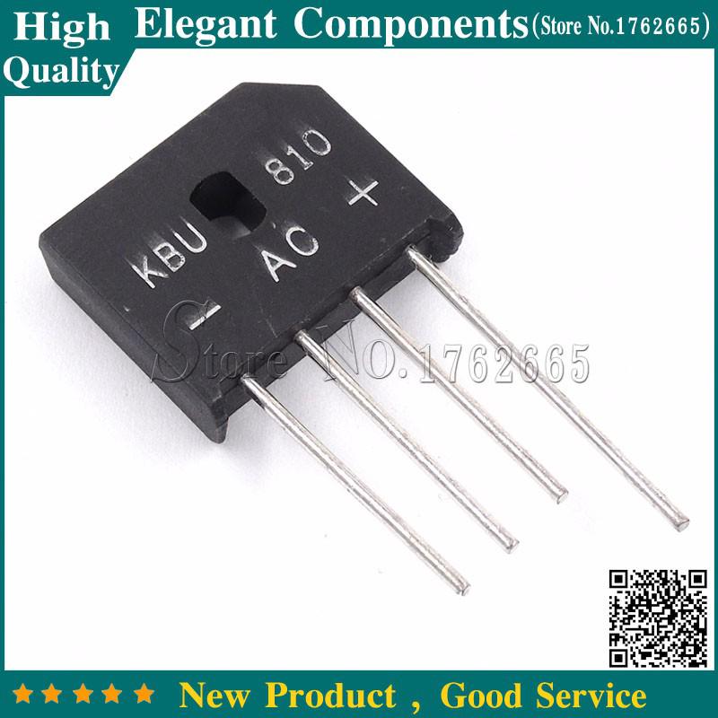 5PCS KBU810 8A 1000V Diode Rectifier Bridge