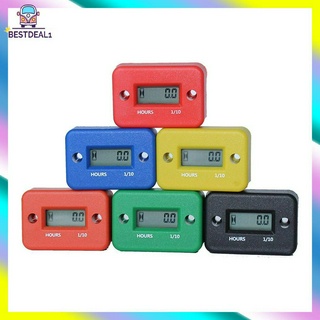 [Easy to install] รถจักรยานยนต์ Hour Meter LCD screen display