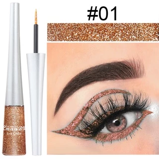 Cmaadu อายไลเนอร์ เนื้อลิขวิด กลิตเตอร์ กันน้ํา 16 สี