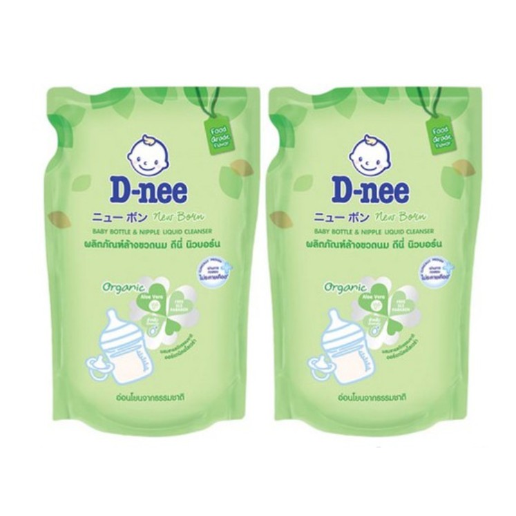 D-NEE น้ำยาล้างขวดนม 500 มล. (รีฟิล) 1 แถม 1