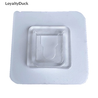 ใหม่ Loyaltyduck ตะขอติดผนัง แบบสองด้าน แข็งแรงมาก มีกาวในตัว อย่างละ 1 คู่