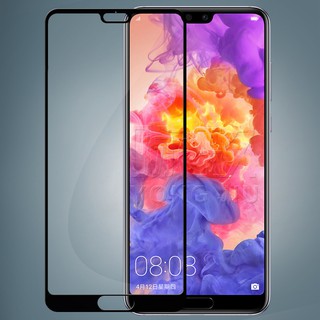 ฟิล์มกระจกแบบเต็มจอกันรอยแบบเต็มจอสําหรับ Huawei P 20 Pro 1 9h Hd