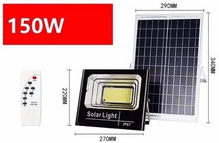 ไฟโซล่าเซลล์ สปอตไลท์ 30W~800W รับประกันคุณภาพ1ปี Solar light สปอตไลท์แสงสีขาว