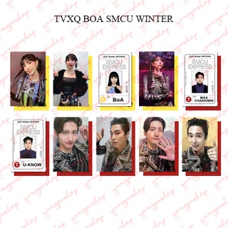 (พร้อมส่ง/เซต) Tvxq BOA SMCU PHOTOCARD UNOFFICIAL FANMADE YANGPASHOP CHANGMIN YUNHO