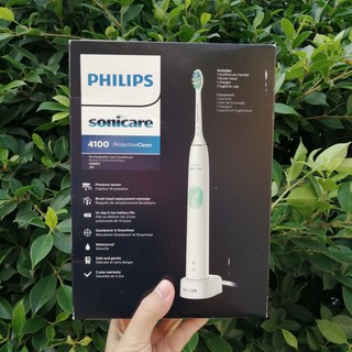 แปรงสีฟันไฟฟ้าฟิลิปส์ Philips® Sonicare ProtectiveClean 4100 Rechargeable Electric Toothbrush, White รุ่น HX6817/01