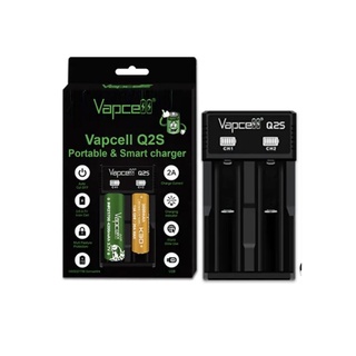 Vapcell Q2S เครื่องชาร์จถ่าน3.7V สามารถชาร์จถ่าน 21700 ได้