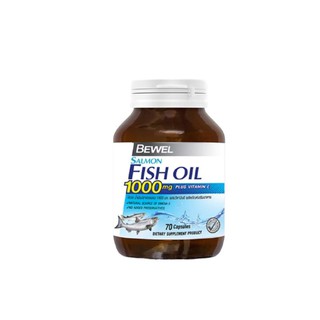 BEWEL Salmon Fish Oil 1000 mg Plus vitamin E (70 Capsule):Fish Oil 102.14 g