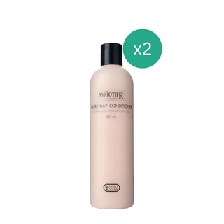 [แพ็ค 2] Smooth E Everyday Conditioner 500ML. ครีมนวดผม บำรุงหนังศีรษะ อ่อนโยน ไม่แสบตา ใช้ได้ทุกวัน สมูทอี