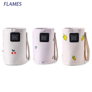 Fl กระเป๋าใส่ขวดนมเด็กแบบพกพาชาร์จ Usb สําหรับเดินทาง