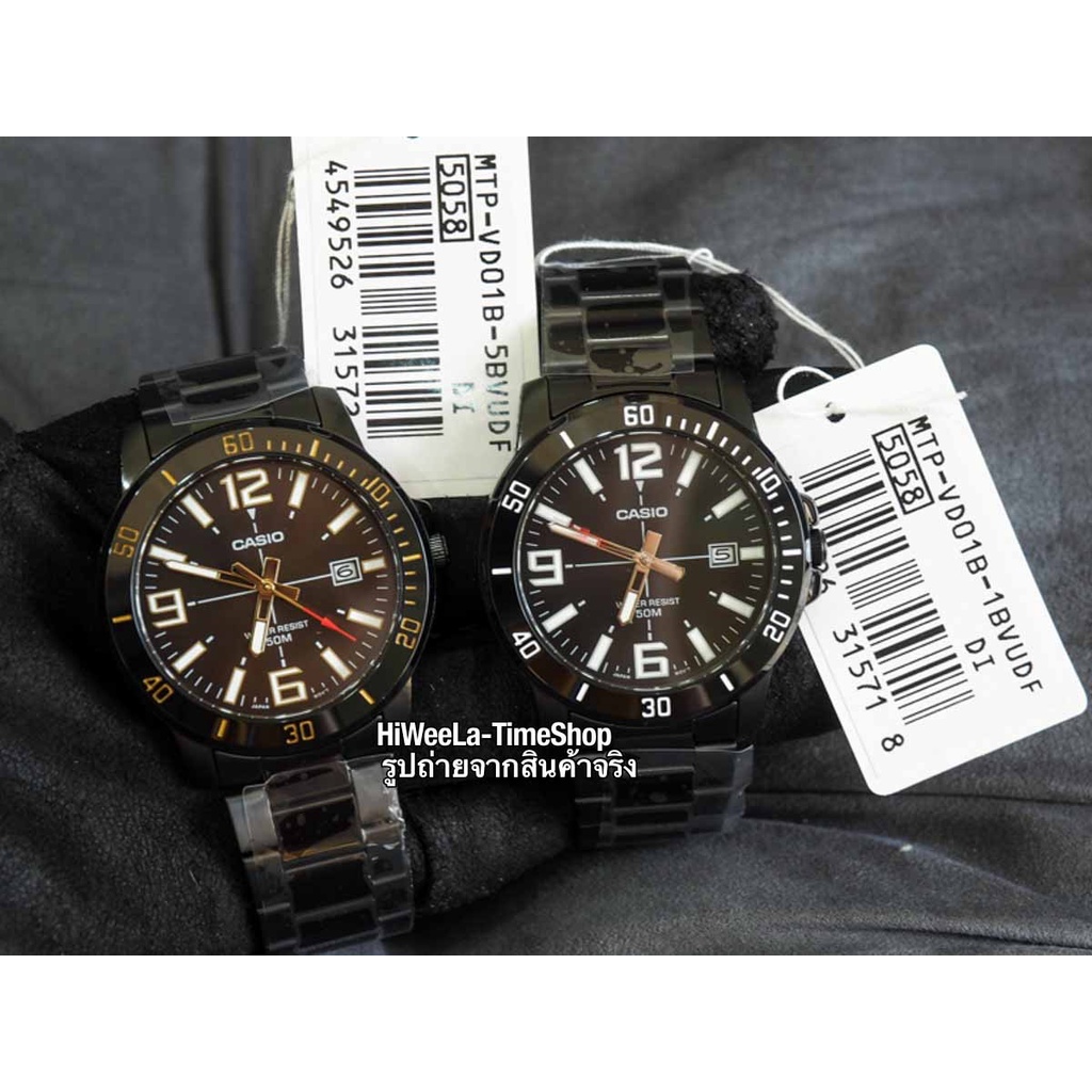 Casio ผู้ชายประกัน0 ไม่ใช่ประกันร้าน‼ MTP-VD01D ,MTP-VD01L ,MTP-VD01SG ,MTP-VD01G ,MTP-VD01B