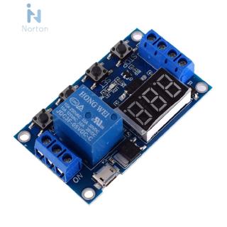 ➤Norton➤1-Way Relay Module Delay Power Off Trigger Delay Timer Circuit Switch Board