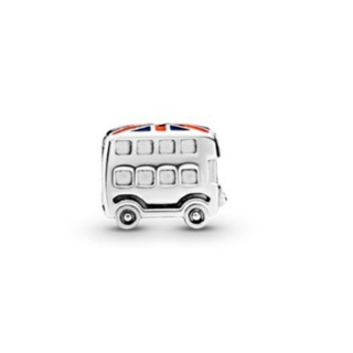 *New*Pandora Union Jack Bus Charm