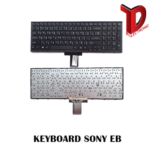 KEYBOARD SONY EB มีกรอบ / คีย์บอร์ดโน๊ตบุ๊ค โซนี่ ภาษาไทย-อังกฤษ