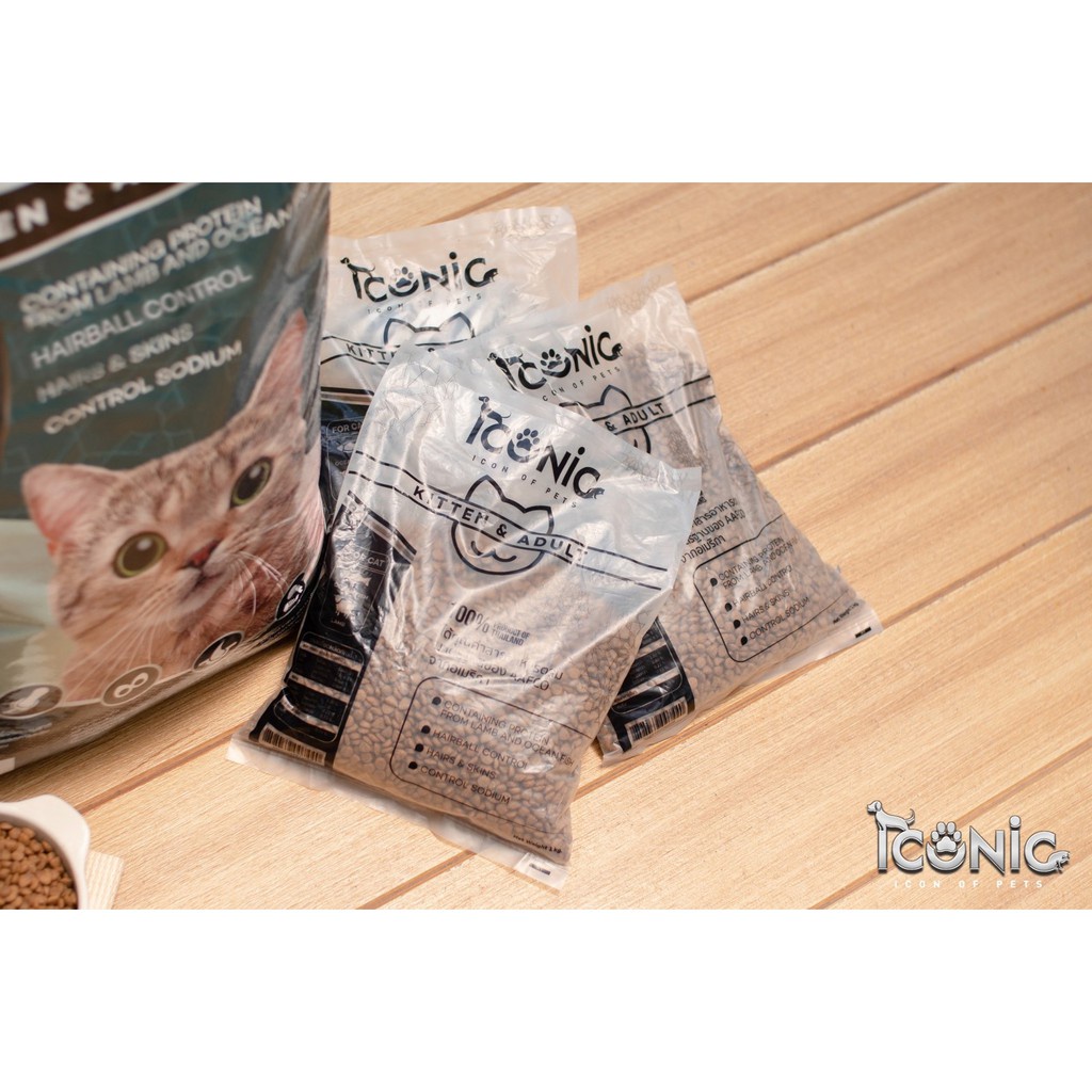 现货速发 อาหารแมว ไอโคนิค Iconic 1kg