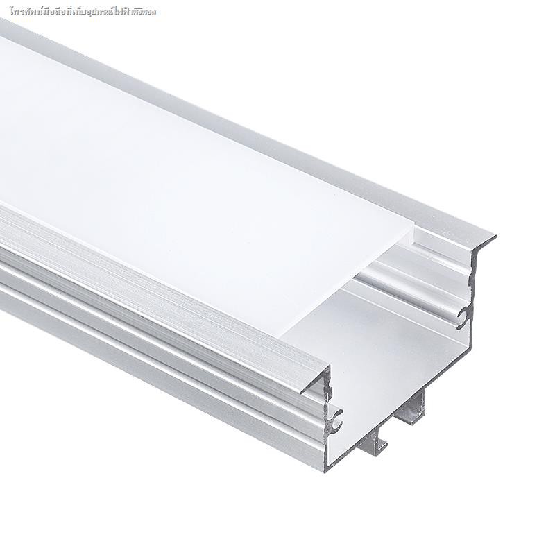 ☃Article led aluminum lamp chamfer light embedded line alloy ceiling