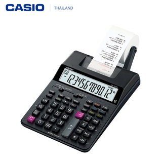 Casio เครื่องคิดเลขพิมพ์กระดาษ HR-100RC ของแท้ ประกันศูนย์2 ปี 12 หลัก  เครื่องคิดเลขพิมพ์กระดาษ คาสิโอ ตั้งโต๊ะ ของใหม่