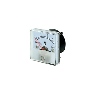 Amp Meter 0-3 / 0-5 / 0-10A AC แอมป์มิเตอร์เข็ม วัดกระแสไฟฟ้าสลับ qubix amp meter