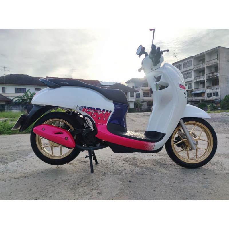 ปลอกแปลงล้อแม็ก ปลอกรองล้อแม็ก ฮอนด้าใส่ฮอนด้า สำหรับรถscoopy click110 airblabe move ราคา ถูกที่สุด ดีลบีเคเค แกลเลอรีภาพที่ 7