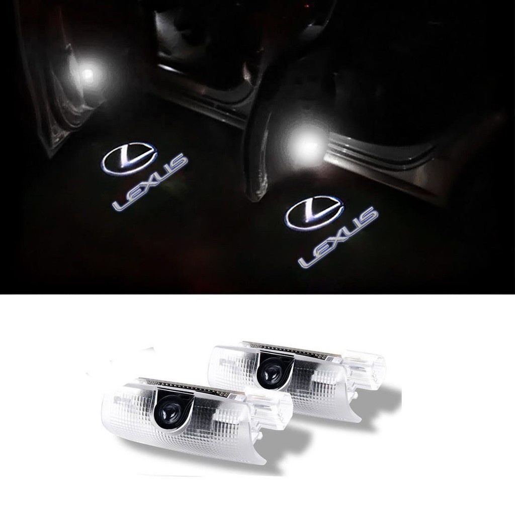 โปรเจคเตอร์ไฟ Led ติดประตูรถยนต์ Lexus Is250 Rx300 Gs300 Is300 Rx330 Gx470 Rx 350 Lx470 Es350 Gs350 Nx Es Is Led 2 ชิ้น