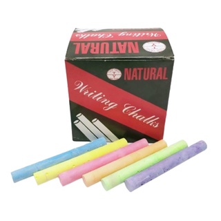 ชอล์ก คละสี x 60 แท่ง101342Writing Chalks Assorted Color x 60 pcs