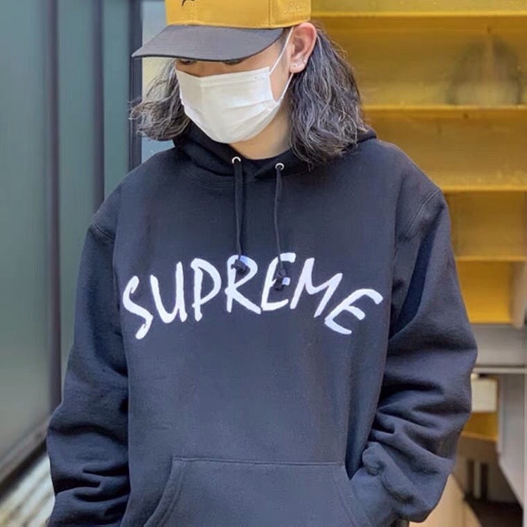 Supreme FTP Arc Hooded Sweatshirt ピンク