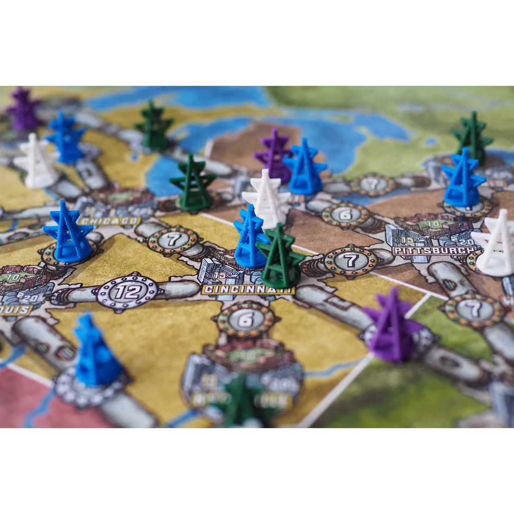 [Plastic] Power Grid Board Game [TH/EN]: Upgrade Resource - ชุดอัพเกรดทรัพยากรสำหรับเกมโรงไฟฟ้า