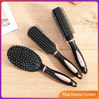 หวีจัดทรงผม สะดวกพกพา แปรงผม หวีนวดศรีษะ แปรงนวดผม Hairdressing comb