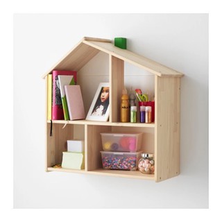 FLISAT บ้านตุ๊กตา Dolls house 58*59*22 cm (ไม้)